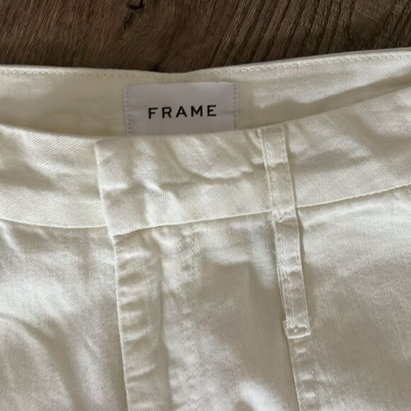 FRAME Relaxed High-Rise Straight-Leg Cargo Jeans - Picture 6 of 7